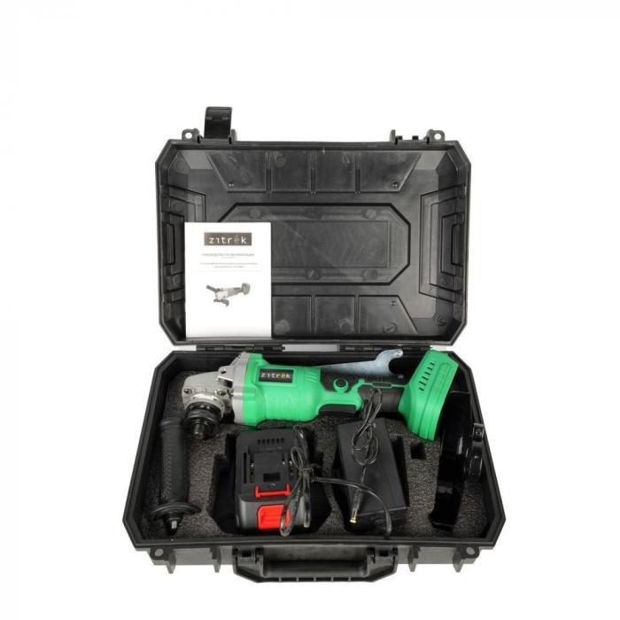 Углошлифмашина аккумуляторная Zitrek ZKAG20-125 PRO