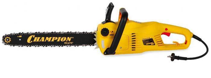 Электропила цепная электрическая CHAMPION 522N-18