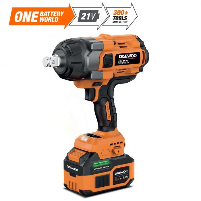 Гайковерт аккумуляторный DAEWOO DAX 8021Li SET