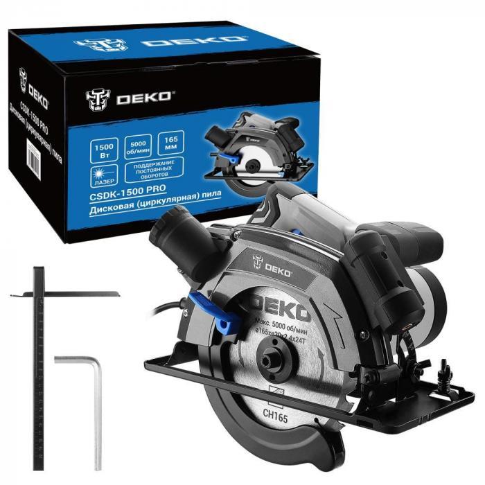 Пила циркулярная DEKO CSDK-1500 PRO