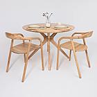 Стул БИО, дуб натуральный/покрытие бесцветное, фото 3