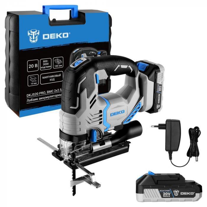 Лобзик аккумуляторный DEKO DKJS20 PRO