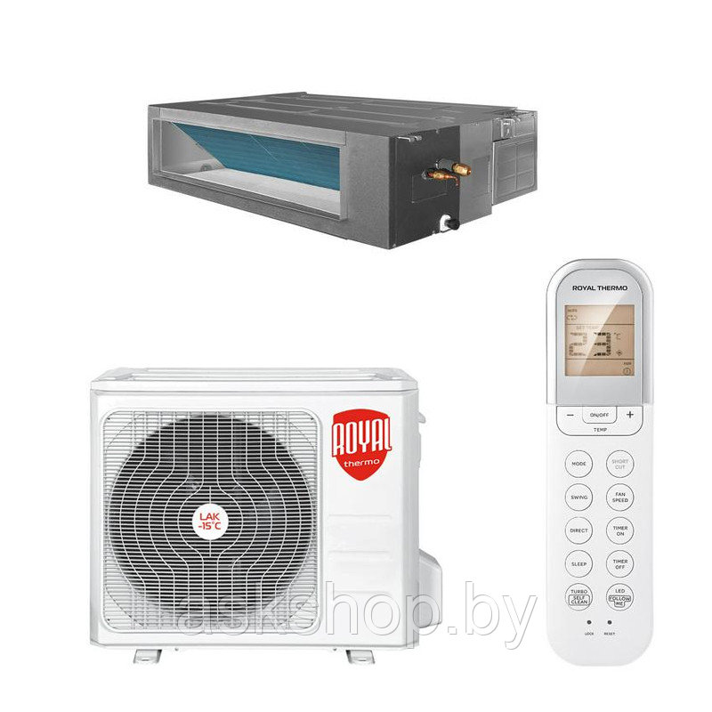 Комплект Royal Thermo Forte Integro RTFD-18LAKHN1 канального типа, трубы 1/4 + 1/2