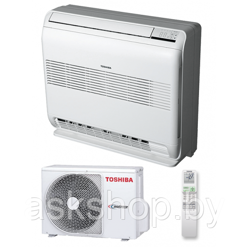 Сплит-система Toshiba Console RAS-B13J2FVG-E/RAS-13J2AVSG-E1, трубы 1/4 + 3/8