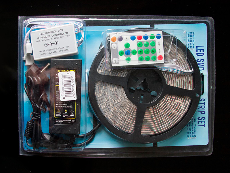 Комплект светодиодный S7001-KIT (LED-5050-54SMD-RGB 6 canal)