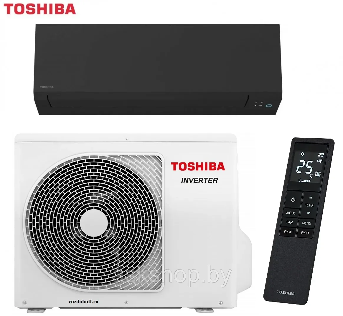 Сплит-система Toshiba Shorai Edge RAS-B22G3KVSGB-E/RAS-22J2AVSG-E1, трубы 1/4 + 1/2