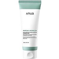 Гель-пенка для умывания с янтарной кислотой Anua Heartleaf Succinic Moisture Cleansing Foam