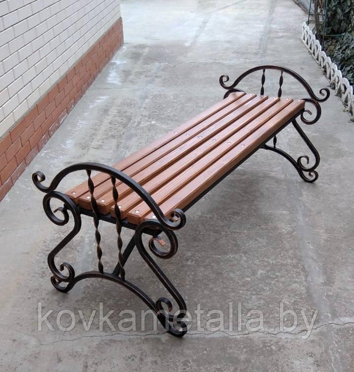 Скамейка садовая "Арфа"
