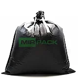 Пакеты для мусора MIRPACK с завязками DELUXE черные 35 л 35 мкм 10 шт, фото 4