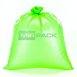 VIP Пакеты для мусора MIRPACK с завязками 35л, рулон 15шт, 18 мкм, зеленые, фото 4