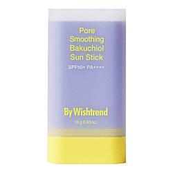Солнцезащитный стик с бакучиолом By Wishtrend Pore Smoothing Bakuchiol Sun Stick SPF50+ PA++++ 18 гр
