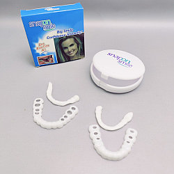 Накладные/съемные декоративные виниры для зубов Snap-On Smile 2 шт.(верх и низ)