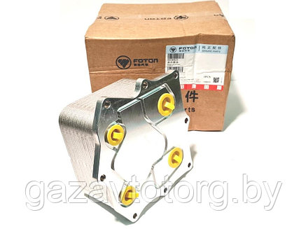 Теплообменник дв. Камминз 2.8 масляный, Газель Некст, ГАЗ-3302 Бизнес,(FOTON), 5318533, фото 2