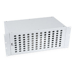 Оптический кросс 19" 96 SC (LC duplex) Cabeus FO-19-96SC 4U серый