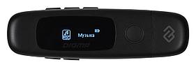 Плеер Flash Digma U4 8Gb черный/0.91"/FM/microSDHC