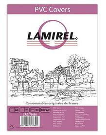 Обложка Fellowes Lamirel, A4, 150мкм, 100, прозрачный