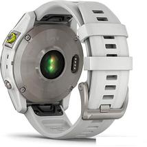 Умные часы Garmin Epix Sapphire Gen 2 (серебристый титан/белый), фото 3