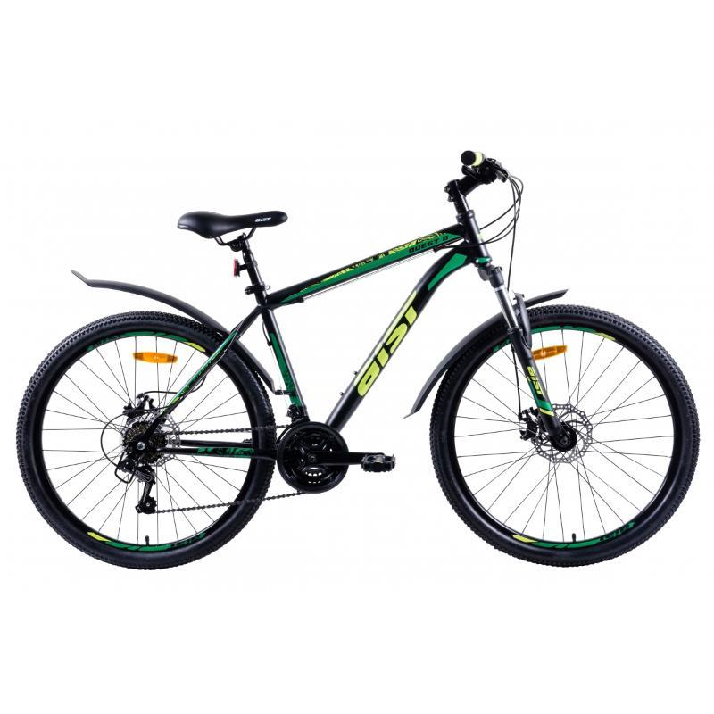 Велосипед AIST Quest Disc 20 черно-зеленый