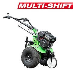 Мотоблок AURORA COUNTRY 800 MULTI-SHIFT с двигателем 170-2F 7.0 л.с., колеса 19х7*8. В комплекте: фрезы