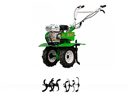 Мотоблок AURORA COUNTRY 900 MULTI-SHIFT с двигателем АЕ-7 7.0 л.с., колеса 4.00х10 (5.00х12) В комплекте: