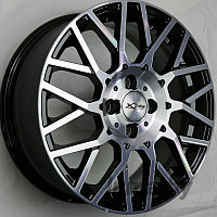 Литой диск X'trike X-125 BK/FP 6.5x16 4x100 ET36 DIA67,1