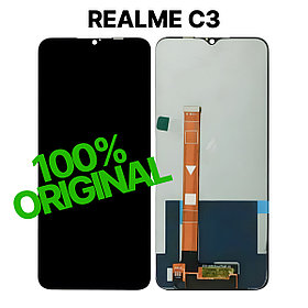 Экран для Realme C3 Original 100% c тачскрином, черный