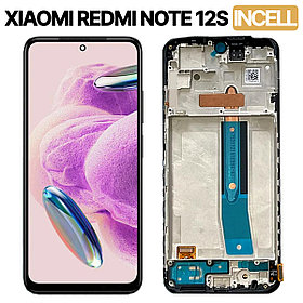Экран для Xiaomi Redmi Note 12s в раме (INCELL), черный