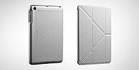 Чехол для планшета Cooler Master Yen Folio Carbone Texture For iPad mini (C-IPMF-CTYF-SS) Silver для Apple