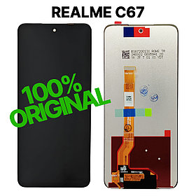 Экран для Realme C67 Original 100% c тачскрином, черный