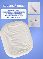 Надувная ванна для мытья головы с встроенным подголовником, фото 2