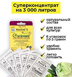 ЭМ-препарат Сияние-1 (концентрат) для комплексного питания и защиты растений