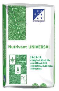 Нутривант Универсал комплексное водорастворимое удобрение мешок 25кг