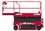 Гидравлический ножничный подъемник HS0608H, 7,9м, фото 2