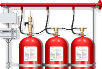 Пожаротушение газовое автоматическое