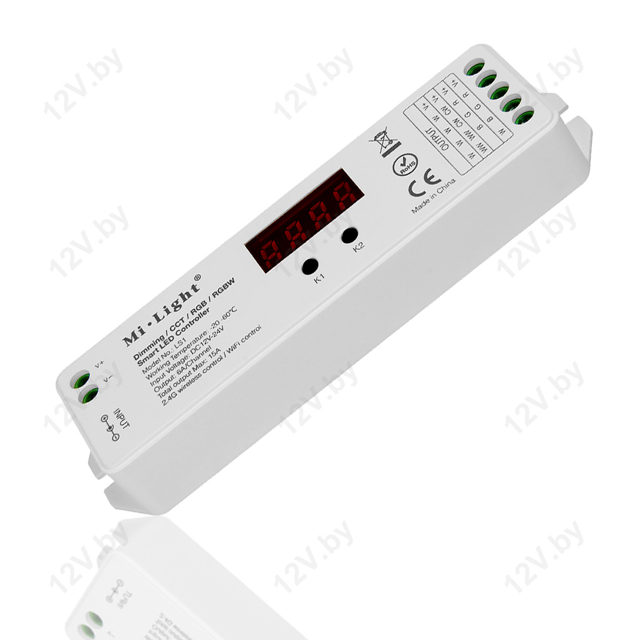 Контроллер Mi-Light LS1 RGB/RGBW/CCT/DIM 12-24V, 180-360W