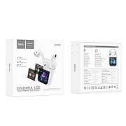 Беспроводная Bluetooth-гарнитура EW80 TWS (сенсорный экран) белый Hoco