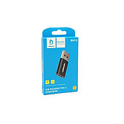 Адаптер USB 3.0 - Type-C DU13 черный VDENMENV