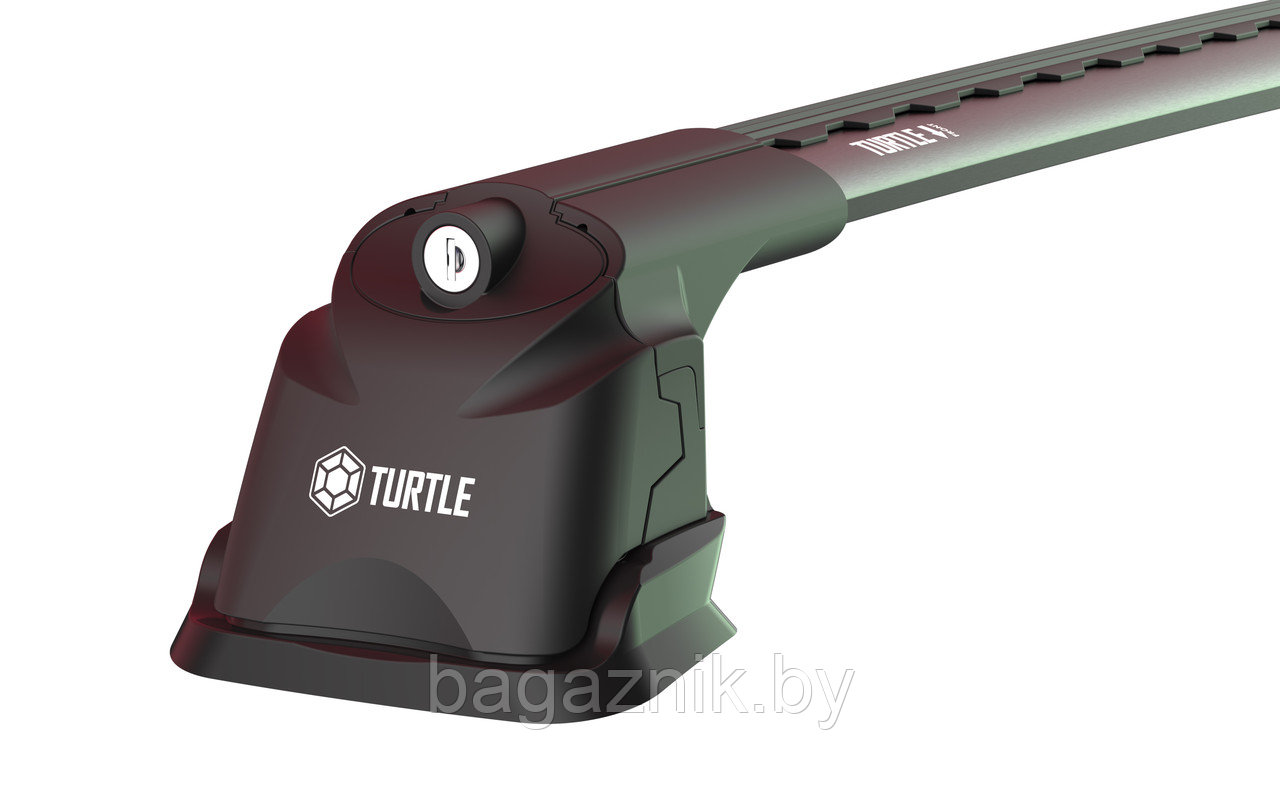 Багажник (поперечины) Turtle Air 3 Plus Black в штатные места