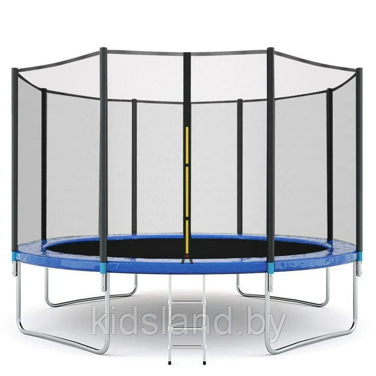 Батут Best Sports 12ft (366 см) с внешней сеткой безопасности и лестницей