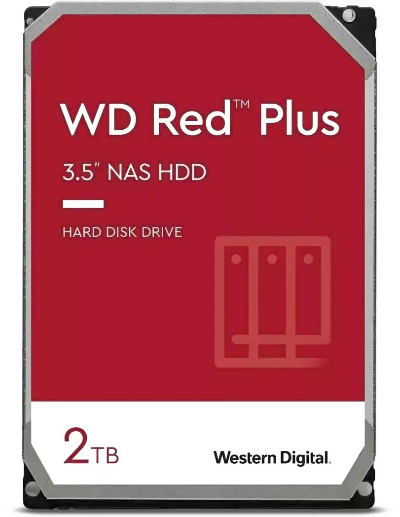 Жесткий диск WD Red Plus 2TB WD20EFPX