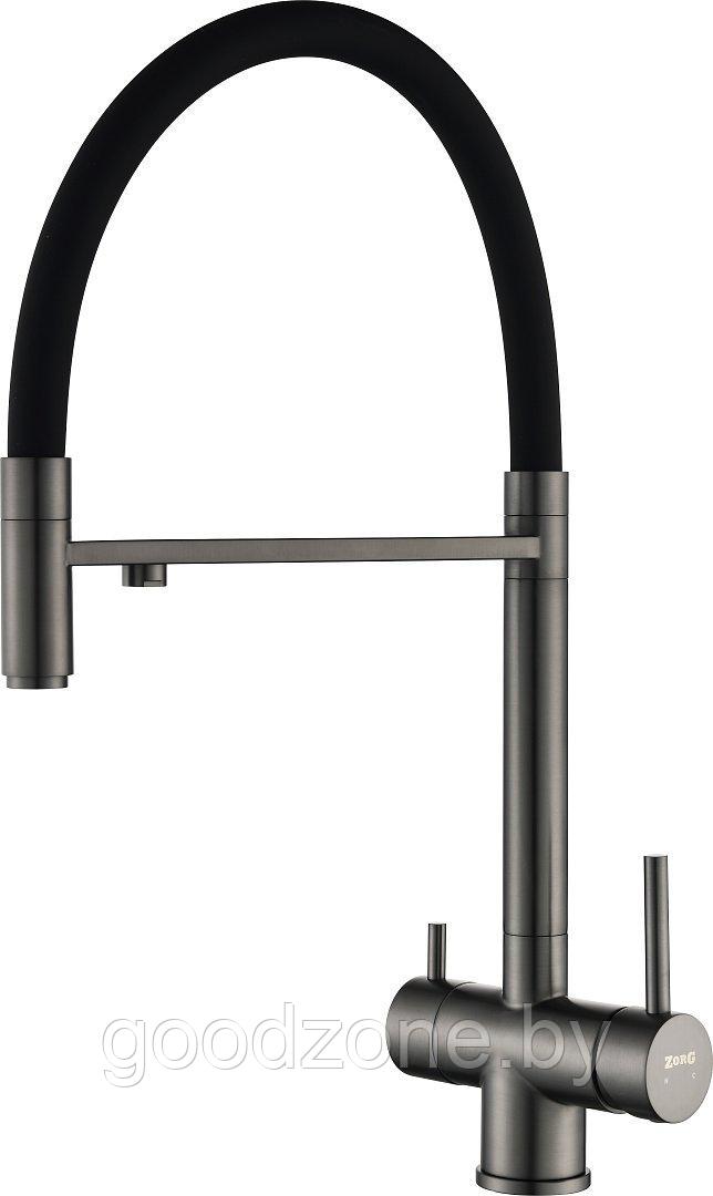 Смеситель ZorG Asgard Premium PVD (gunblack)