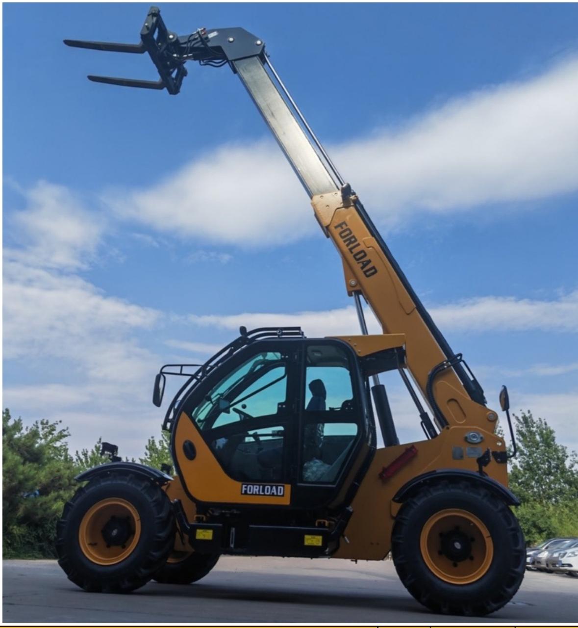 Телескопический погрузчик TL3007 (3 тонны, высота подъема 7 м)