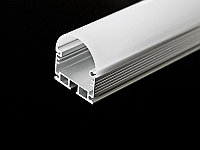 Алюминиевый профиль с экраном 27,5х24(30) для LED ленты