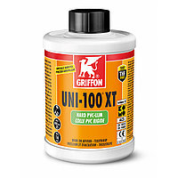 Клей GRIFFON UNI-100 XT 1000 ml для труб и фитинга НПВХ клеевое соединение