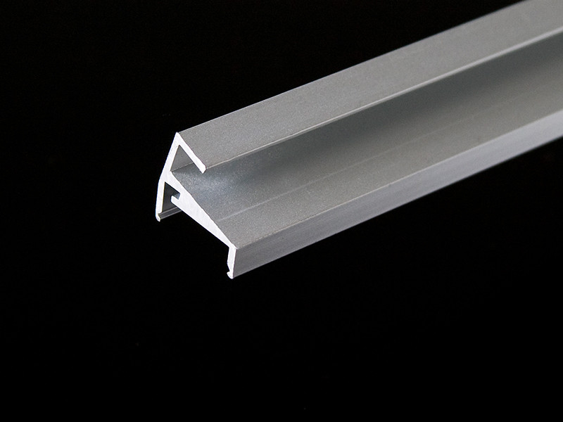 Алюминиевый профиль торцевой на стекло 19х19 для LED ленты