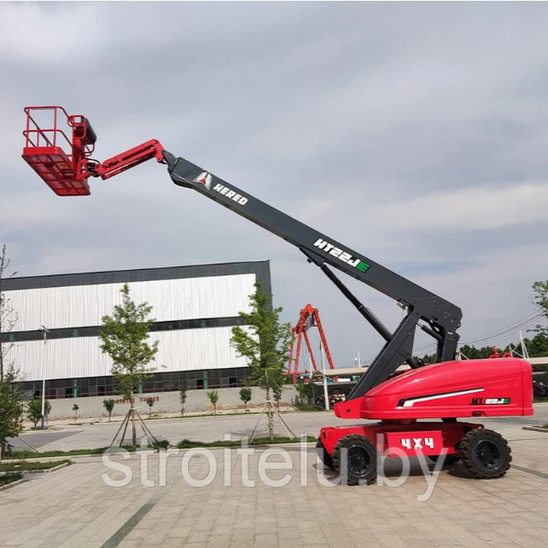 Электрический коленчатый подъёмник HT22JE, 24 м