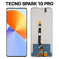 Экран для Tecno Spark 10 Pro c тачскрином, черный