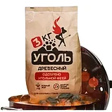 Уголь древесный упаковка 3 кг, фото 2