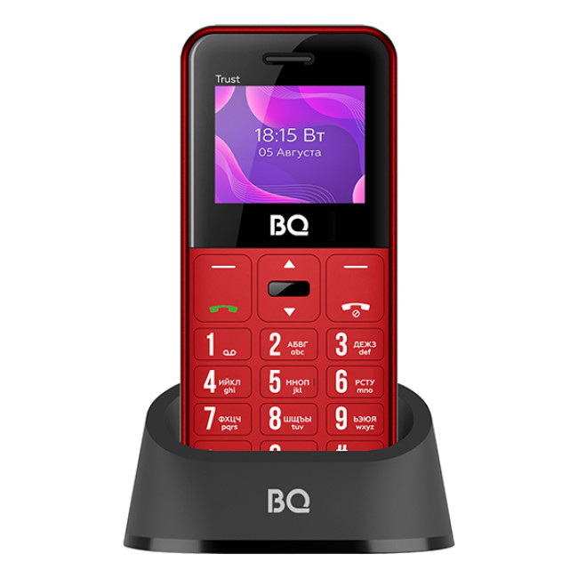 Мобильный телефон BQ BQ-1866 Trust (красный)
