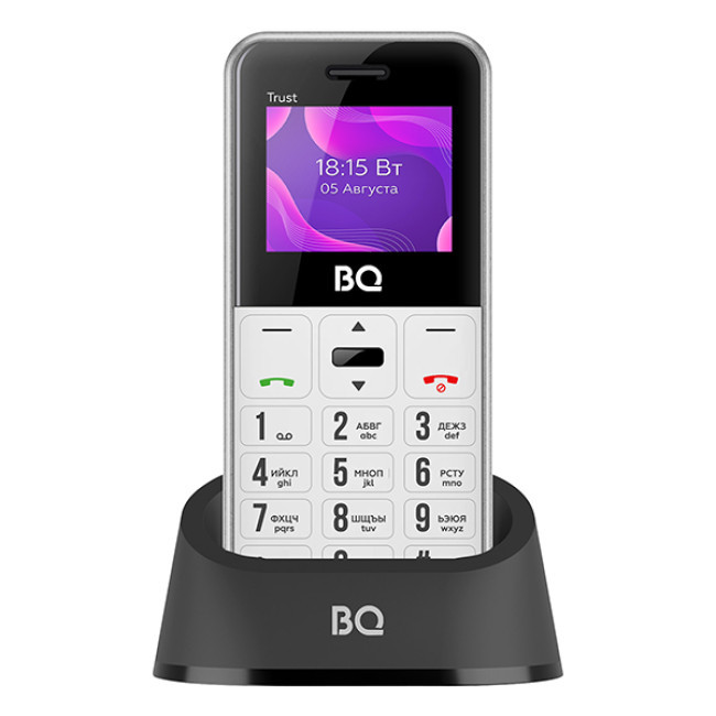 Мобильный телефон BQ BQ-1866 Trust (белый)